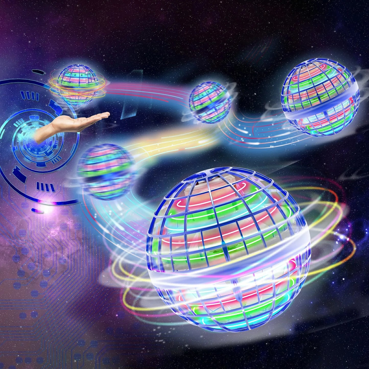 Magic LED Flying Ball